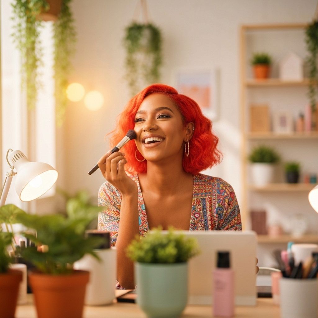 Beauty creator background